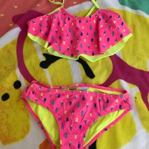 Girls popsicle print 2 piece